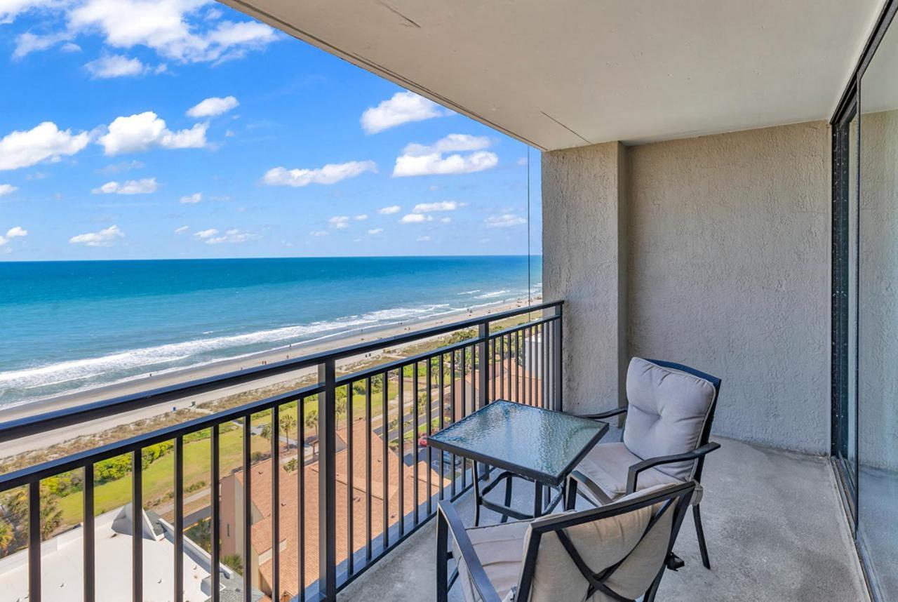 Lively Views From The Balcony At Ocean Forest Plaza マートルビーチ エクステリア 写真